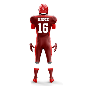 Fournisseur direct d'usine, uniformes de football américain personnalisés par sublimation, nouveaux modèles d'uniformes de football américain, service OEM - Product Image 3
