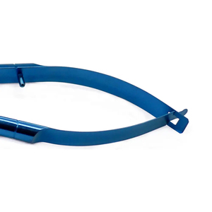 Micro-ciseaux courbés en titane Vannas, instrument chirurgical ophtalmique, poignée à ressort, kit de chirurgie oculaire CE OEM - Product Image 3