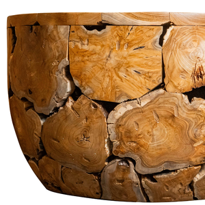 โต๊ะกาแฟไม้สักแท้สไตล์เรียบง่าย รุ่น ARTERRA Premium Rustic Teak Root  งานแฮนด์เมดจากไม้ธรรมชาติ รุ่น CT-007 สำหรับห้องนั่งเล่น โรงแรม/วิลล่า เฟอร์นิเจอร์บ้าน - Product Image 3