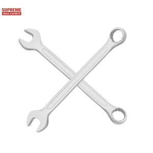 6-32mm Combination <b>Spanner</b> Raised Panel Polished Open and Ring End <b>Spanner</b> for Automotive Mechanical and Industrial or DIY Use - Product Image 1