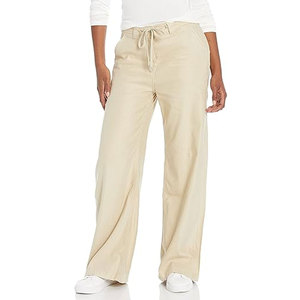 Women Mid Waist <b>Summer</b> <b>Pants</b> Wide Leg Trousers OEM Women <b>Summer</b> Trousers Breathable Fashion Casual <b>Pants</b> Supplier Customized - Product Image 1