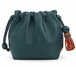 Premium Genuine <b>Leather</b> Bohemian Vintage Summer Fashion Drawstring Bucket Crossbody <b>Bag</b> for Women Adjustable Strap - Product Image 1