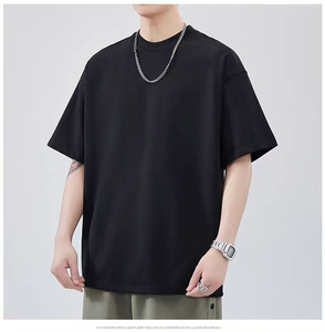 Camiseta Casual de Estilo Vintage con Lavado Ácido, 100% Algodón, Corte Regular, Transpirable, Ecológica, de Secado Rápido, Moda Masculina - Product Image 3