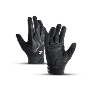 Gants de cyclisme en silicone pour hommes et femmes, antidérapants, paume en silicone respirante, légers, logo personnalisé, OEM ODM, faible MOQ, vente en gros - Product Image 1