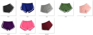 Shorts Deportivos de Verano para Mujer, 100% Algodón, para Yoga, Gimnasio, Secado Rápido, Antiarrugas, Cintura Elástica - Product Image 6