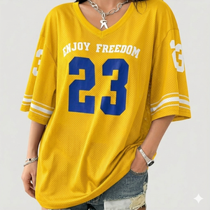 Tenues de sport personnalisées de qualité supérieure, imprimées sur mesure, pour le football, le baseball, le basketball, le streetwear, maillots courts en mesh respirant - Product Image 1