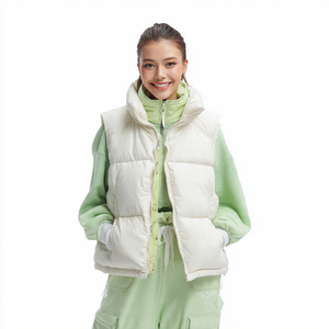 Chaleco de Plumón 100% Algodón para Mujer, Invierno 2026, Chaleco Sin Mangas, Abrigo Acolchado Sin Mangas para Mujer - Product Image 3