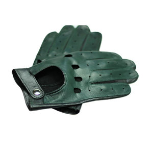 Gants en cuir chauds d'hiver pour hommes, personnalisables, prix de gros, respirants, avec sangle de poignet réglable, antidérapants, haute qualité - Product Image 1