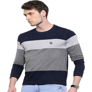 Camiseta de manga larga personalizada para hombre de alta calidad, cuello redondo más vendido, secado rápido, ajuste cómodo, <span class=keywords><strong>Material</strong></span> de poliéster de algodón de gran tamaño - Product Image 5