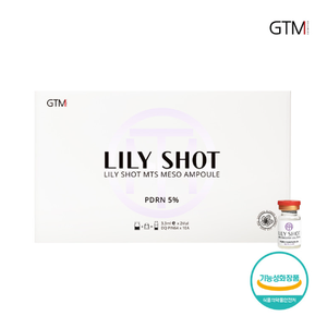 Ampoule GTM LILY SHOT Skin Booster à l'extrait de safran, PDRN, HA, acide hyaluronique, hydratation, apaisement, éclat, soin coréen pour la peau - Product Image 2
