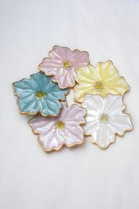 Resin <b>Agate</b> <b>Coaster</b> Set Luxury Decorative Cup Holder Mat for Tea Coffee Dining Table Home Tableware Accessory Eco-Friendly - Product Image 2