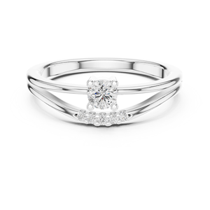 Anillo de Diamante Moissanita de Plata de Ley 925 Más Vendido, Fabricante y Proveedor de Joyería Personalizada al por Mayor - Product Image 1