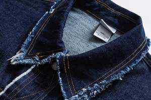 เสื้อแจ็คเก็ตยีนส์ผู้ชายแบบคาร์โก้ หลายกระเป๋า เสื้อแจ็คเก็ตยีนส์สำหรับงานกลางแจ้ง ทนทาน เสื้อโค้ทยีนส์ - Product Image 4