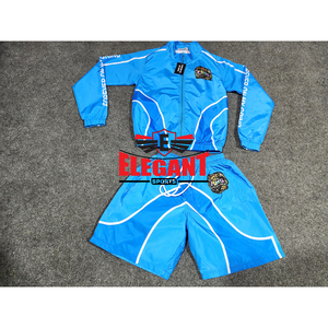 Windbreaker Nylon Shorts set <b>tracksuits</b> for men mesh lining Summer 2-Piece Nylon jacket shorts windbreaker <b>tracksuits</b> for men - Product Image 6