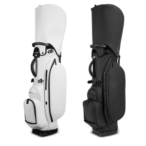Sac de golf imperméable et léger unisexe à motif camouflage 47 pouces en polyester avec broderie de logo personnalisé et fermeture éclair pour sports de plein air - Product Image 1