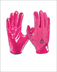 Guantes Deportivos Blancos para Receptor de Fútbol Americano, con Agarre Completo en los Dedos, Antideslizantes, con Tela para Prácticas al Aire Libre - Product Image 6