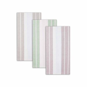 Serviette de cuisine en coton 100% à rayures, de haute qualité, super absorbante, au prix le plus bas - Product Image 6