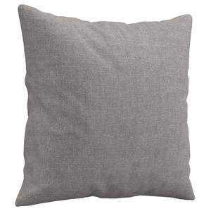 Coussin décoratif gris clair 100% polyester, durable, taille 15,7 x 15,7 pouces - Product Image 3