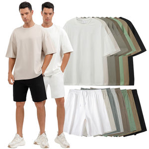 Conjunto Casual de 2 Piezas para Hombre, Traje Holgado de Algodón Grueso, Estilo Deportivo - Product Image 6