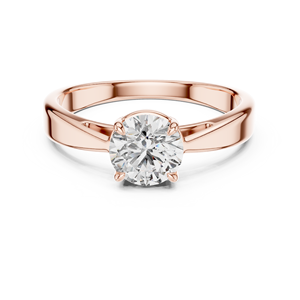 Anillo de Plata de Ley 925 con Moissanita de Alto Brillo - Product Image 1