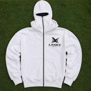Sweat à capuche zippé pour homme, coupe oversize, en molleton de coton premium, avec cagoule intégrale, fournisseur OEM ODM personnalisé - Product Image 6