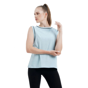 Best Selling Quick Dry Moisture Wicking Women's Tank <b>Top</b> Lightweight Breathable Spandex Polyester Ladies <b>Top</b> For Daily Wear - Product Image 6