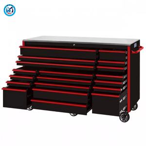 Gabinete de herramientas de metal de <span class=keywords><strong>183</strong></span>*63*120cm 19 ruedas azules 2025 OEM de alta calidad - Product Image 6