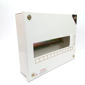 OMDMS Metal MCB Distribution Box (Single Door-SPN) Premium Neutral Busbar Phase Link <b>Dummy</b> Plate Model KK12 Industrial Outdoor - Product Image 2