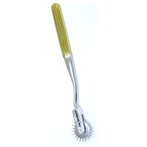 Chrome Plated Good Quality Medical Tool Every Neurologist Needs Gold Neurological Wartenberg Pinwheel - Product Image 4