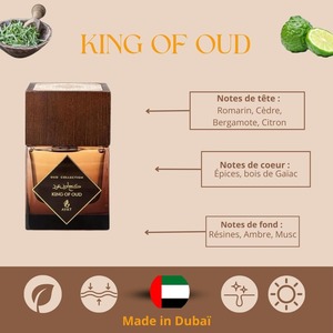 น้ำหอม Eau De Perfume King of Oud OUD COLLECTION 100 มล. โดย Ayat Perfumes ดูไบ น้ำหอมอาหรับสำหรับผู้ชาย ติดทนนาน - Product Image 3