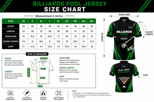 Camiseta de Billar Personalizada para Equipo, Transpirable, que Absorbe la Humedad, Uniforme de Club Personalizado, Fabricante de Ropa Deportiva OEM ODM - Product Image 2