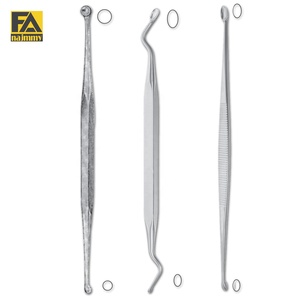 JANSEN CURETTE 16cm Williger Cureta 13,25 cm Doble Extremo Calidad Profesional Lucas Cureta Doble Extremo 18cm 7'' - Product Image 1