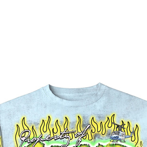Camiseta de Manga Larga para Hombre, Estilo Urbano, Estampada, de Algodón Jersey, Cuello Redondo, Corte Regular, con Diseño - Product Image 4