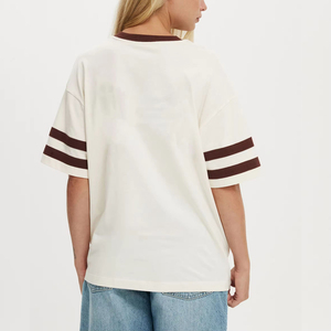 Camisetas de Algodón Promocionales Personalizadas y Cómodas para Mujer, Camisetas de Verano Casuales de Manga Corta, Básicas y de Talla Grande para Mujer al por Mayor - Product Image 4