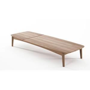 Tumbona de Madera de Teca para Exteriores, Piscina, Hotel, Resort, Fabricante de Tumbonas de Teca, Proveedor Mayorista OEM, Exportación de Indonesia - Product Image 3