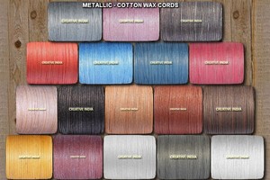 Cordones de algodón de cera para joyería para manualidades accesorios elegantes - Product Image 2