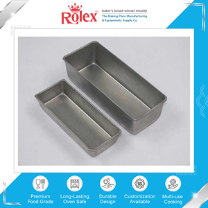 Highest Quality Wholesale Price Seamless Leak Proof Alusteel Industrial Use Oven and Freezer Safe Non Stick Cake Bar Pans - Product Image 6