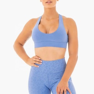 Soutien-gorge de sport personnalisable en couleur, tissu et logo – Gilet de fitness et yoga à séchage rapide de haute qualité pour femmes – Brassière de sport pour la gym - Product Image 4