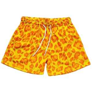 Nouveaux shorts décontractés unisexes de style américain 100% coton Hip Hop |   Shorts de sport respirants en maille avec cordon de serrage de 5 pouces pour la musculation - Product Image 5