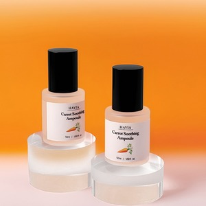 [J&G Cosmetics] Sérum conditionneur pour la peau du visage avec formule liposomale à la carotte HAVIA Ampoule apaisante à la carotte - Product Image 4