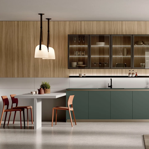 Gabinetes de Cocina Modernos Personalizados JY Project, Fabricados en Binh Duong, RTA, Panel de Melamina MDF, Ecológicos, de Alta Calidad, Juego Completo, Venta al Por Mayor - Product Image 3