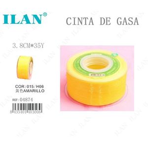 Cinta de gasa Iln de 3,8 cm x 35 yardas, amarilla, de grado médico, para uso en primeros auxilios - Product Image 3