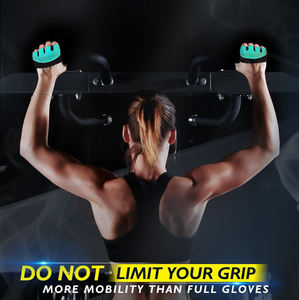 Guantes de Gimnasio de Alta Calidad, Diseño Personalizado con Logotipo, Medios Dedos, para Levantamiento de Pesas y Entrenamiento, para Hombre - Product Image 5