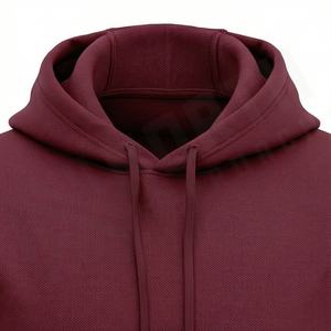 Sweat-shirts à capuche entièrement zippés OEM pour hommes et femmes, design personnalisé, écusson avec nom d'équipe, tissu en mélange de coton, veste à capuche, vente en gros, couleur personnalisée - Product Image 4