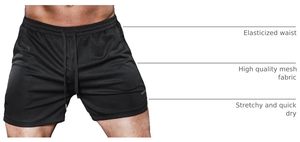 Shorts cargo pour homme, décontractés, multi-poches, en tissu Oxford, spandex/polyester, durables, avec cordon de serrage élastique à la taille, séchage rapide - Product Image 6