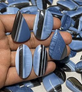 Top Quality Natural Blue <b>Opal</b> Loose Gemstone Cabochon Mix Size Lot for Healing Silver Jewelry Making Wholesale Gemstone - Product Image 5