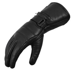 Guantes de Cuero Genuino de Primera Calidad, Largos hasta la Muñeca, para Invierno, Playa, Uso en Exteriores, Elegantes, Modernos, Térmicos, Ecológicos, Unisex - Product Image 3