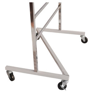 Expositor de Ropa de Lujo Bros Display, Resistente, de Metal Cromado, Plegable, Portátil, Desmontable, Proveedor OEM ODM de Vietnam - Product Image 6