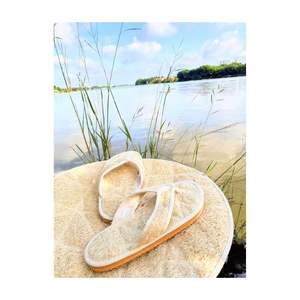 PANTUFLAS LOOFAH 2026 MÁS VENDIDAS, sandalias de fibra vegetal tejida para masaje de pies y comodidad diaria - Product Image 4