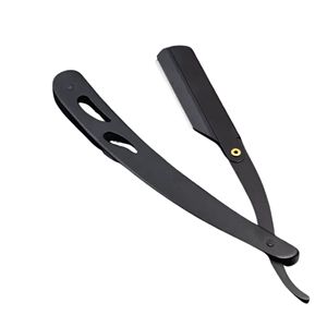 Rasoir droit professionnel de haute qualité, best-seller, lame en acier inoxydable, couleurs personnalisées, caractéristiques uniques, utilisation corps et visage - Product Image 1